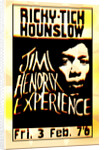 Jimi Hendrix Experience Poster (Distressed Look) by Rokpool